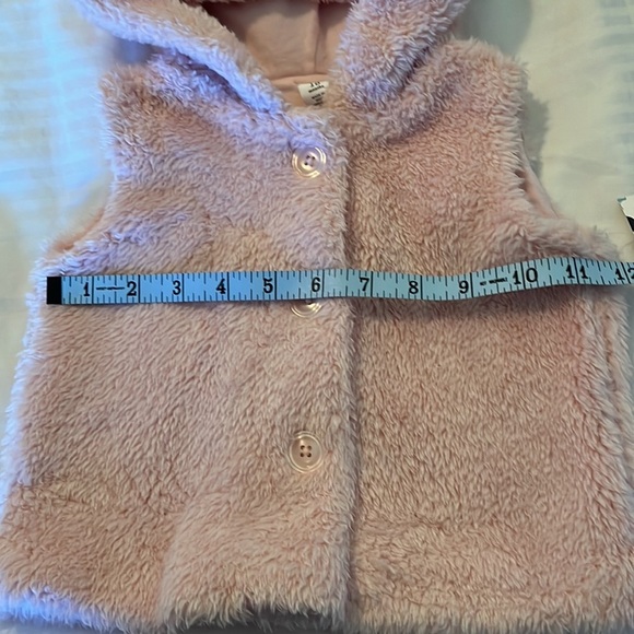 Harper Canyon Vest Wubby Teddy Pink Teddy Ear Sweatshirt - Picture 8 of 8